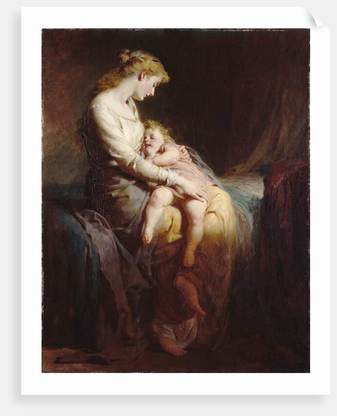 Mother and Child, 1873 by George Elgar Hicks