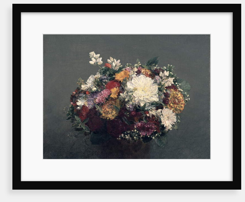 Flowers, 1872 by Theodore Fantin-Latour