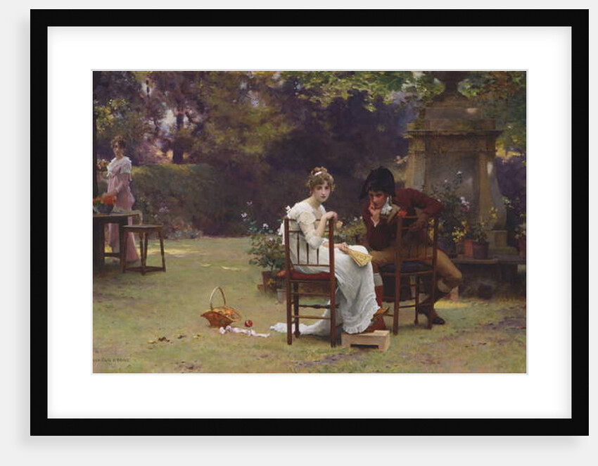 Two's Company, Three's None, 1860-92 by Marcus Stone