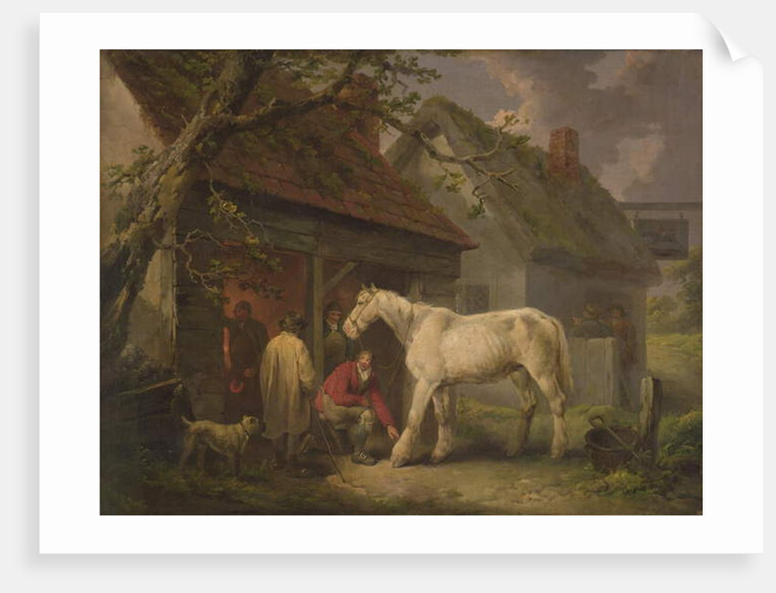 A Farrier's Shop 1793 by George Morland