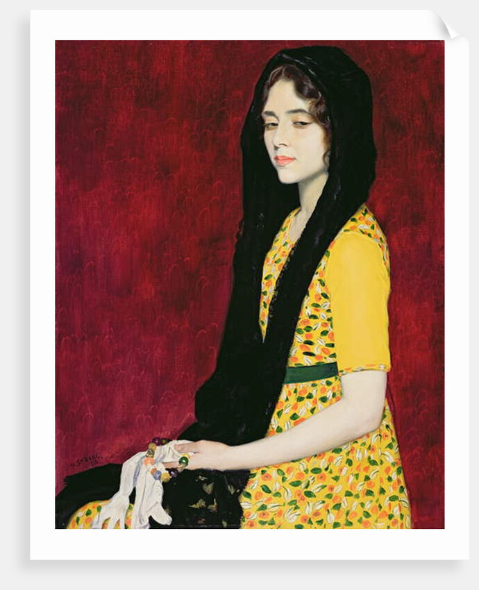 Panchita Zorolla, 1916 by William Strang