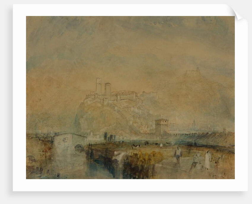 Bellinzona no. 11, Switzerland, c.1843 by Joseph Mallord William Turner