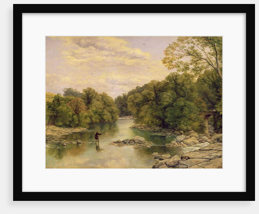 The River Tees at Rokeby, Yorkshire, c.1860 by Thomas Creswick