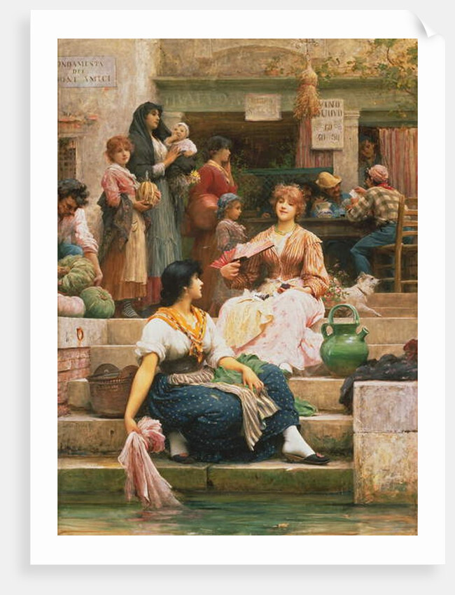 Venetians, 1885 by Samuel Luke Fildes