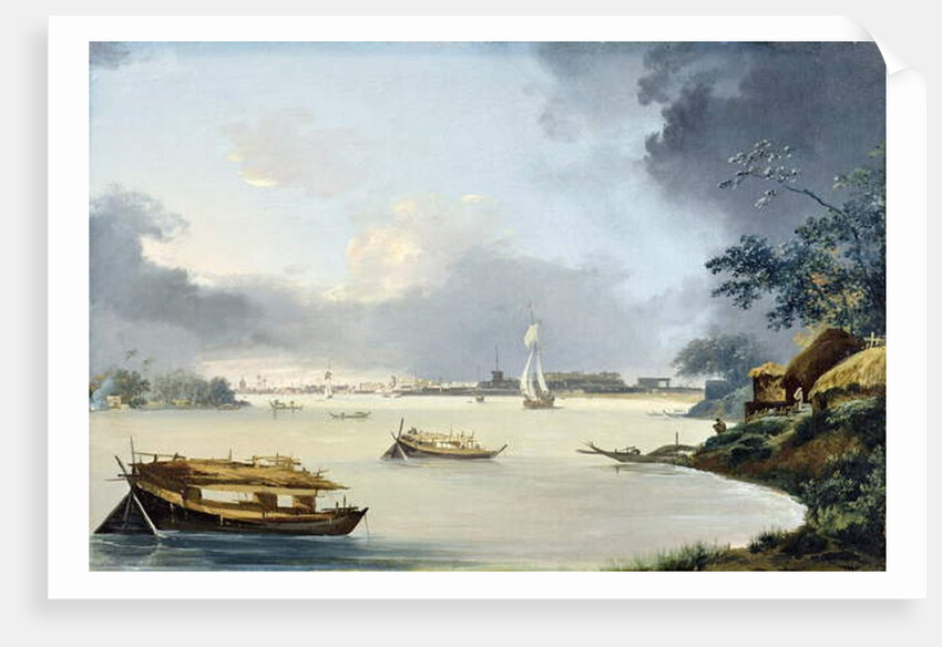 View of Calcutta, c.1790 by William Hodges