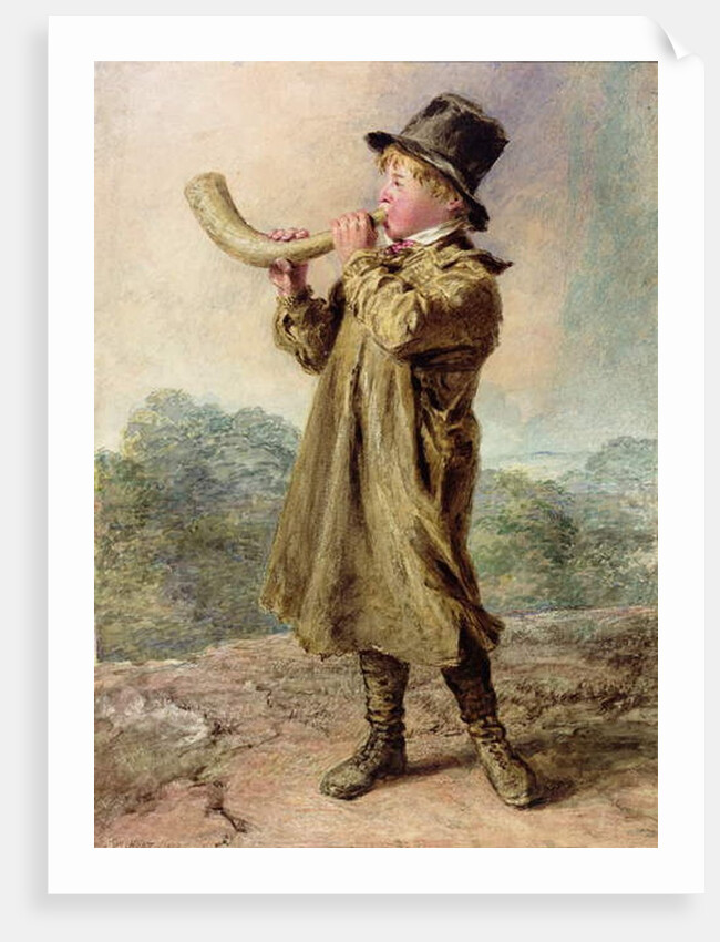 Cow Boy, 1829 by William Henry Hunt