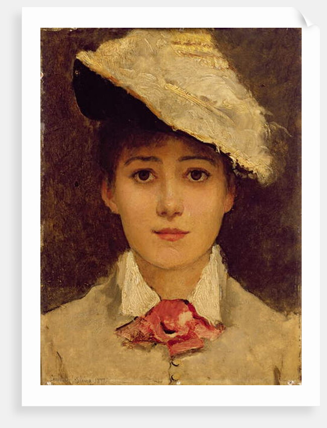 Self-Portrait, 1877 by Louise nee Goode Jopling