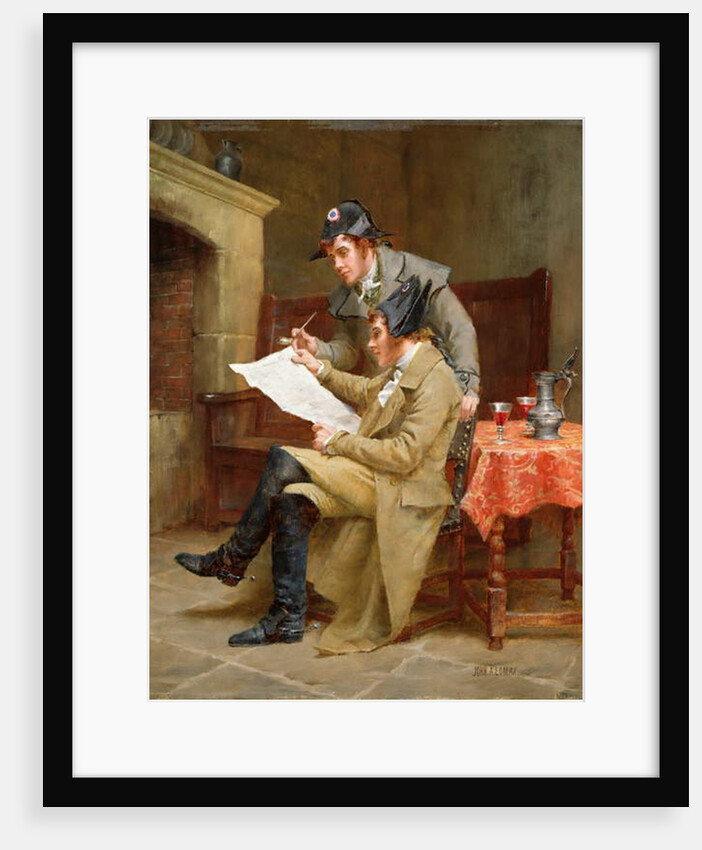 News of the Army, c.1900 by John Arthur Lomax