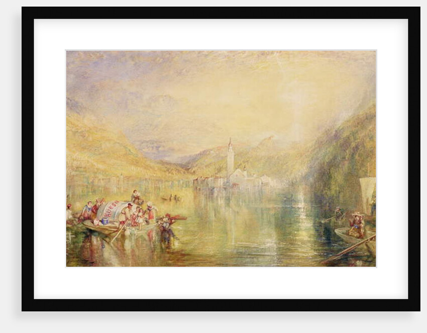 Kussnacht, Lake of Lucerne, Switzerland, 1843 by Joseph Mallord William Turner