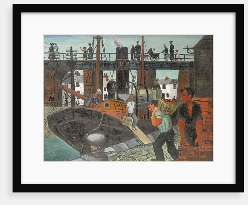Loading the Boats, St. Ives, 1926 by Christopher Wood