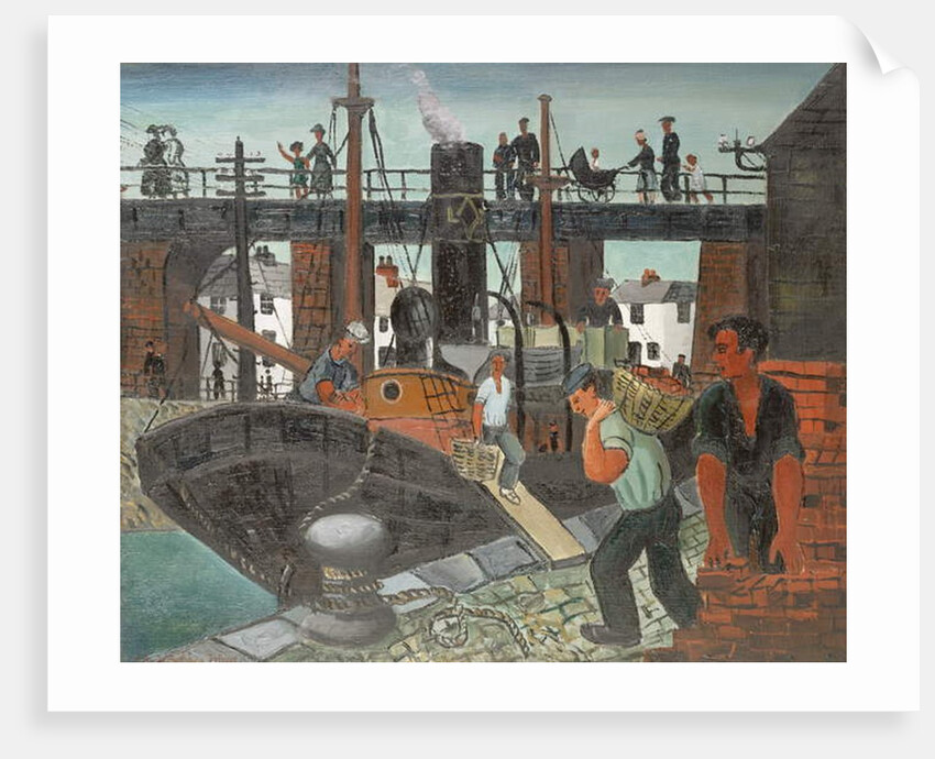 Loading the Boats, St. Ives, 1926 by Christopher Wood