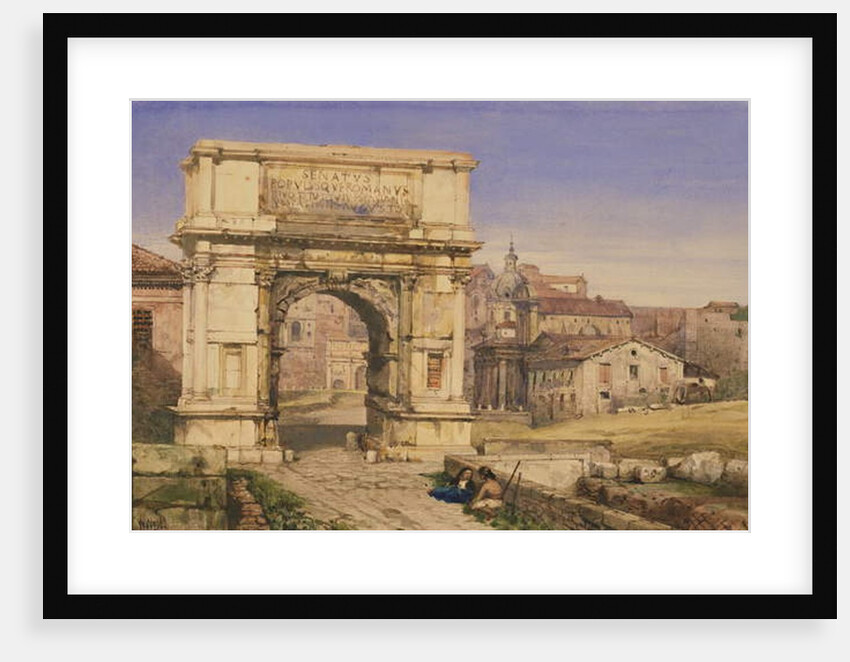 The Arch of Titus, Rome by William Wyld