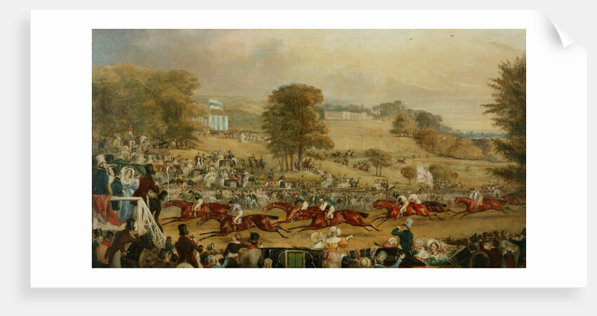 Heaton Park Races, Manchester by Francis Calcraft Turner