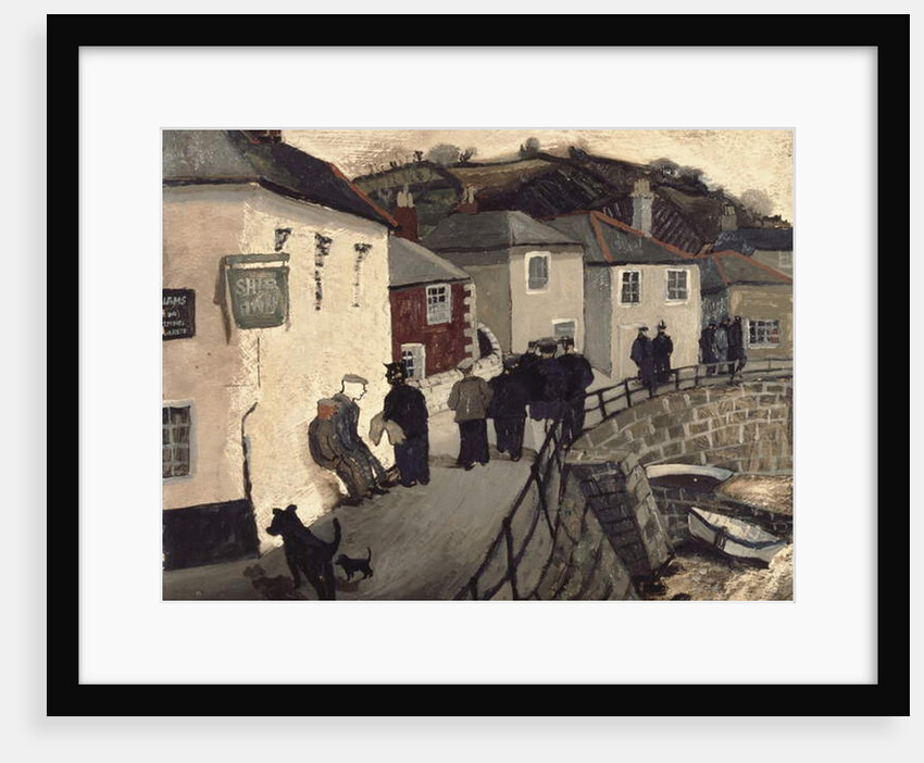 Ship Inn, Mousehole, 1930 by Christopher Wood