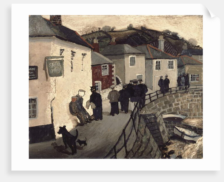 Ship Inn, Mousehole, 1930 by Christopher Wood