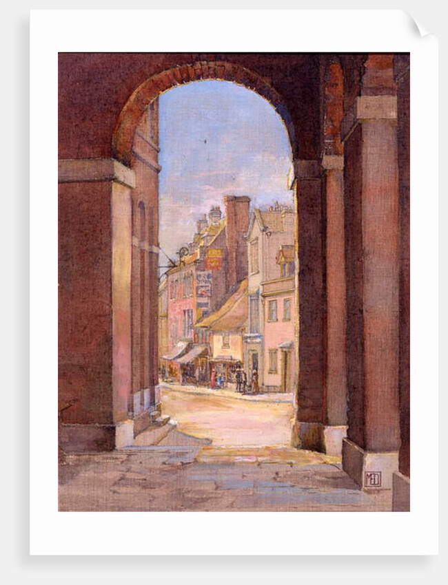 South Street, Port-Bredy, 1925 by Mary Elizabeth Dawson