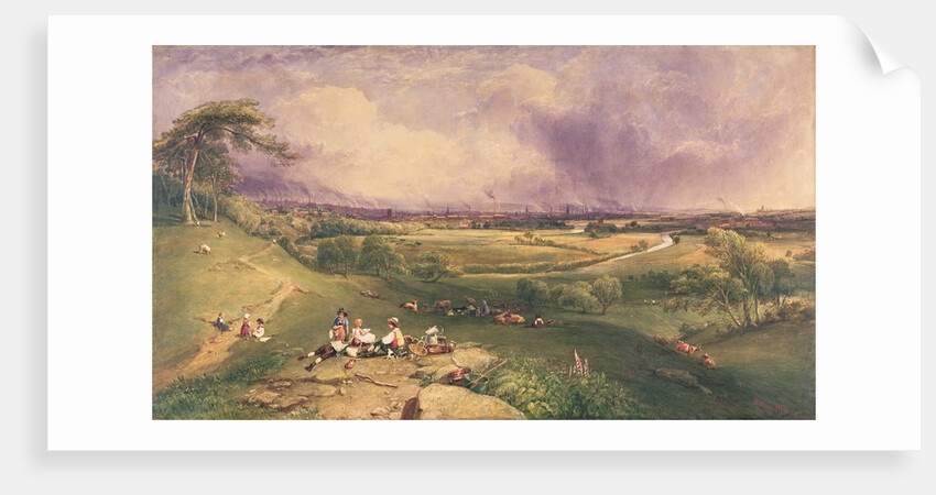 Manchester from the Cliff, Higher Broughton by William Wyld