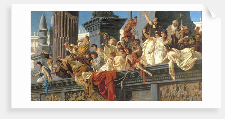 The Chariot Race, c.1882 by Alexander von Wagner