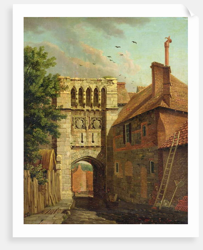 Westgate, Winchester by Michael (1743-1801) Rooker