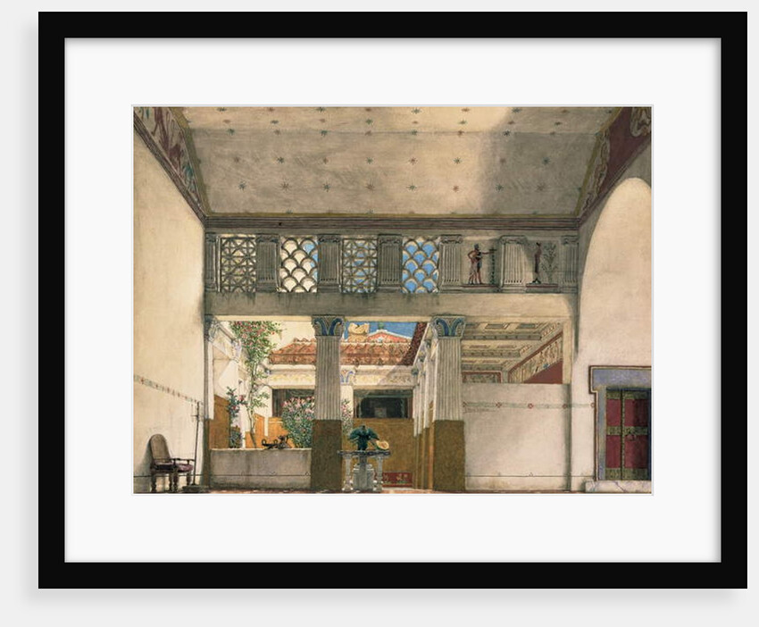 Interior of Gaius Marcius's House by Lawrence Alma-Tadema