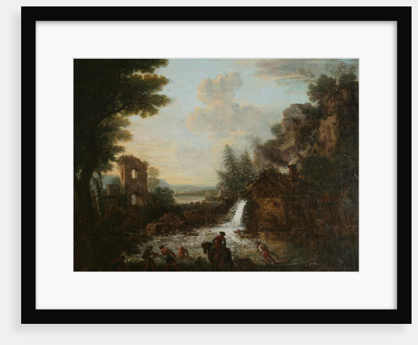 Landscape with Fishermen, 1753 by John Wootton