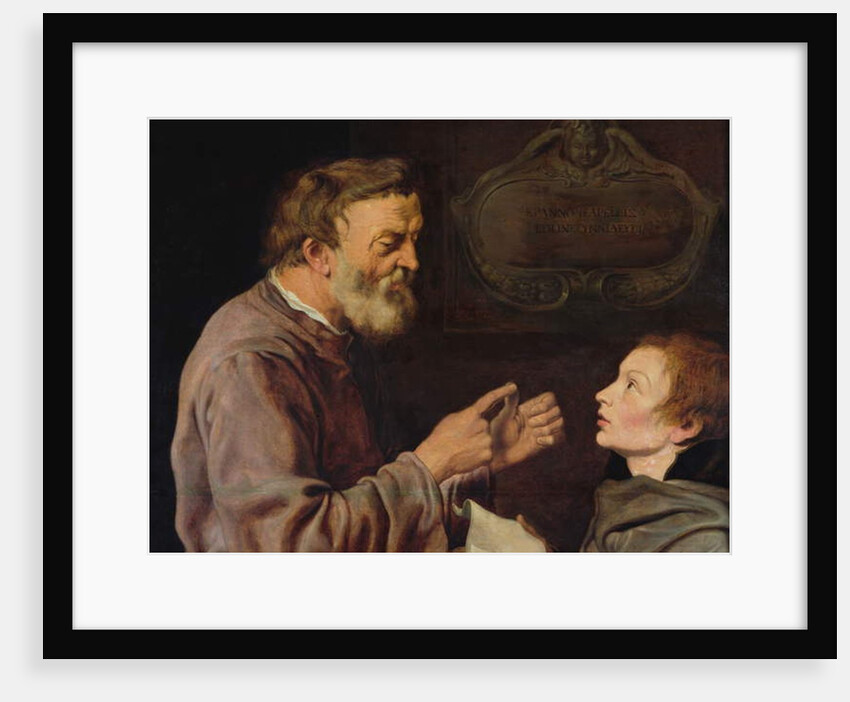 Master and Pupil, 1620 by Jacques II de Gheyn