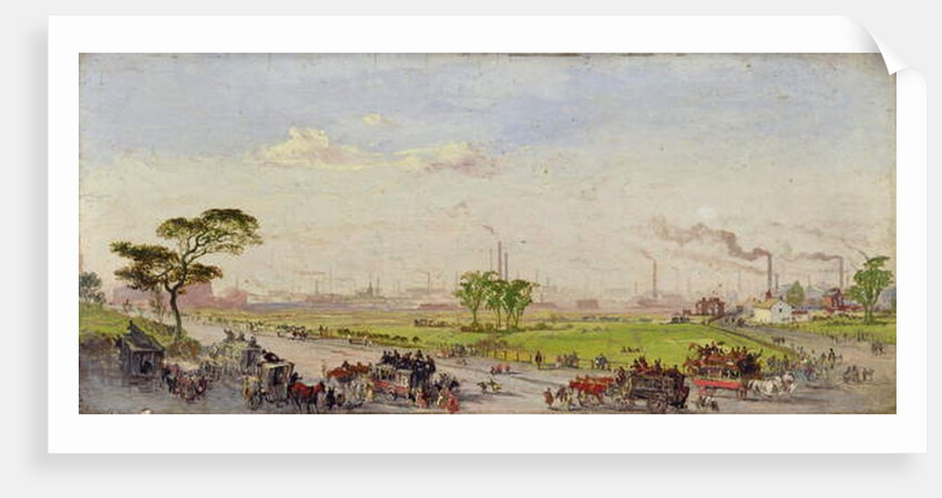 Manchester from Belle Vue, 1861 by George Danson