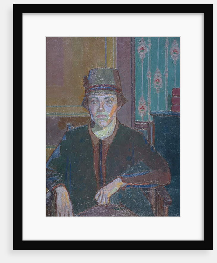 A lady by Harold Gilman