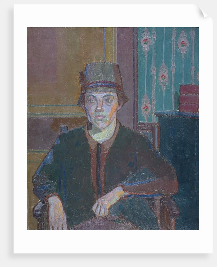 A lady by Harold Gilman