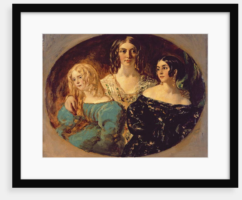 The Honourable Mrs. Caroline Norton and her Sisters, c.1847 by William Etty