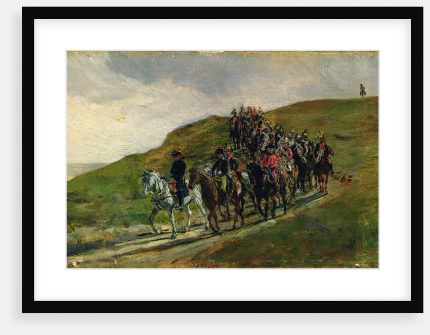 The Advance Guard of an Army by Jean Louis Ernest Meissonnier