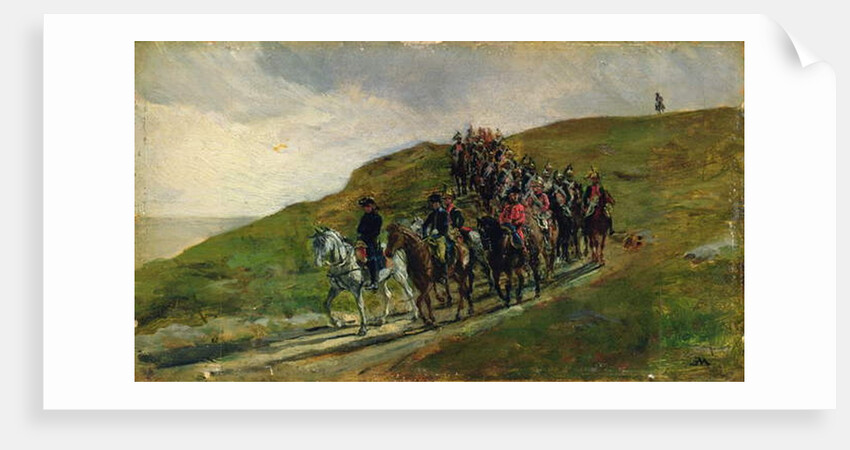 The Advance Guard of an Army by Jean Louis Ernest Meissonnier