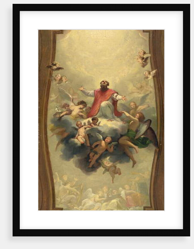 St. Eusebius Carried to Heaven, c.1757 by Anton Raphael Mengs