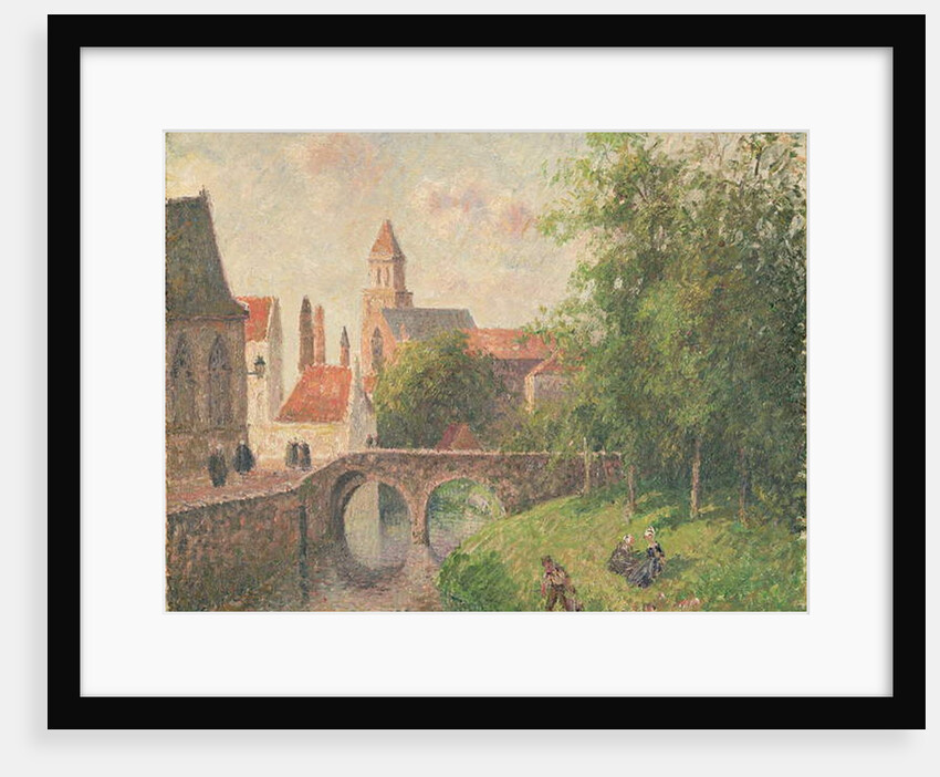 Old Bridge, Bruges by Camille Pissarro