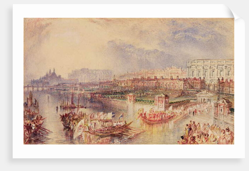 Whitehall, c.1835 by Joseph Mallord William Turner