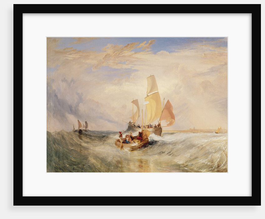 Now for the Painter - passengers going on board, 1827 by Joseph Mallord William Turner