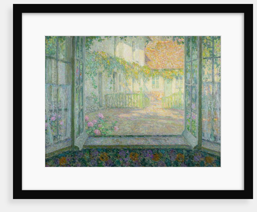 Courtyard from a Window, 1904-10 by Henri Eugene Augustin Le Sidaner