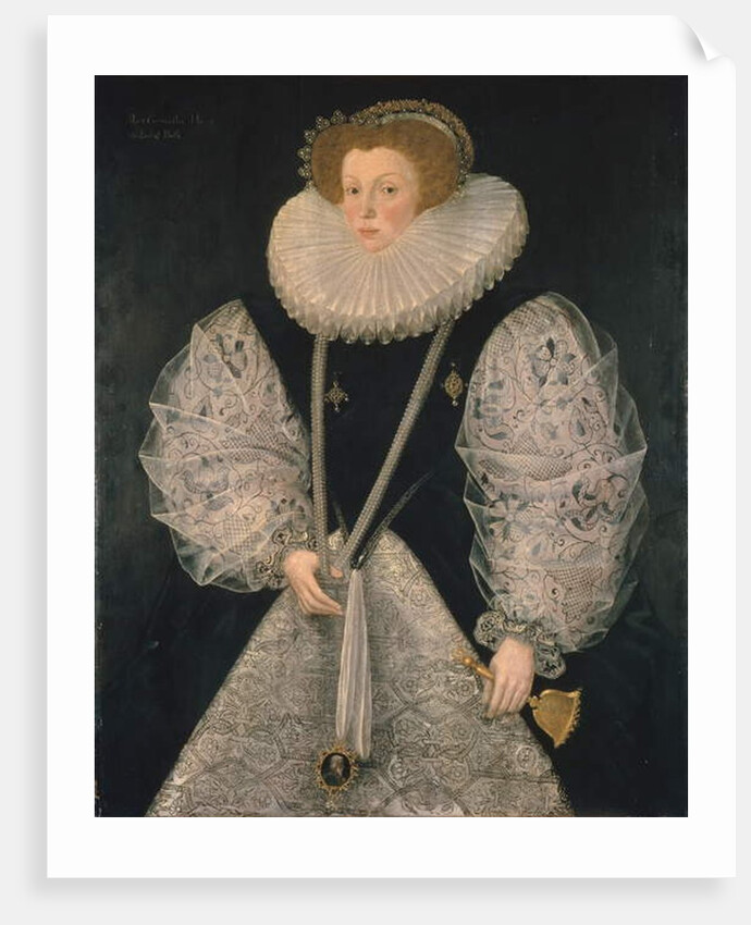 Mary Cornwallis, c.1580-85 by George Gower