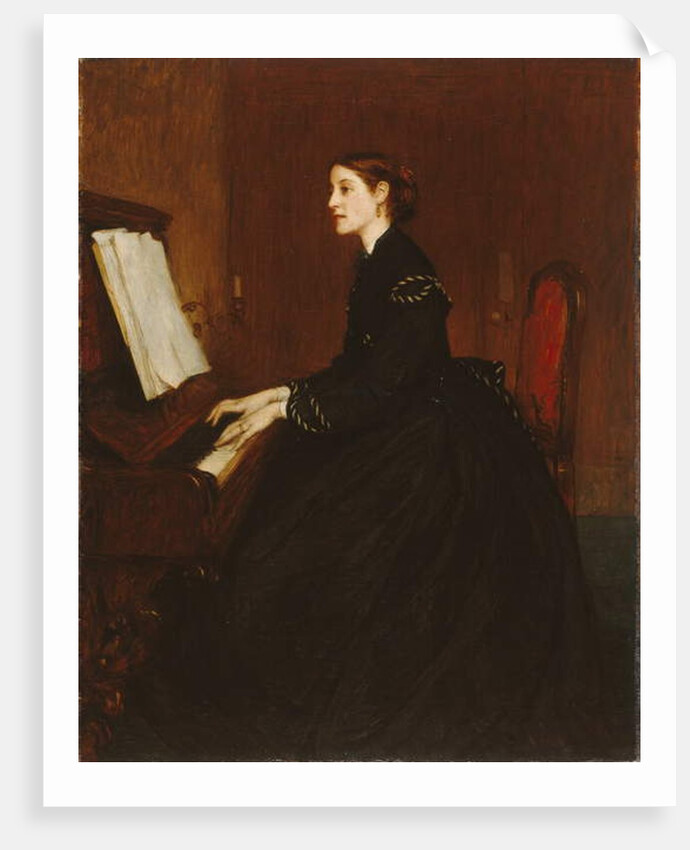 Mrs John Pettie, 1865 by William Quiller Orchardson