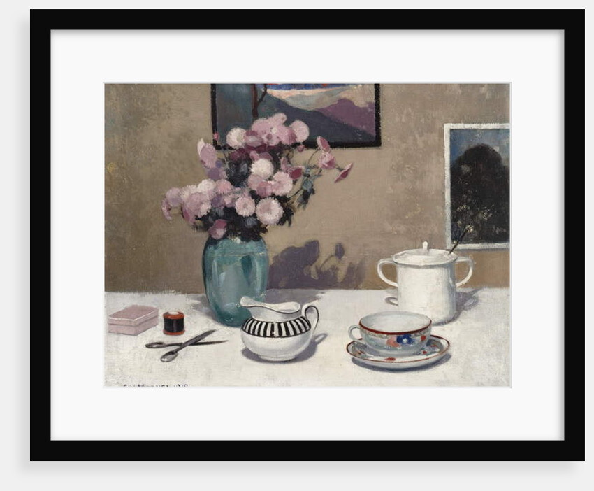 Still life, 1918 by Edward Hartley Mooney