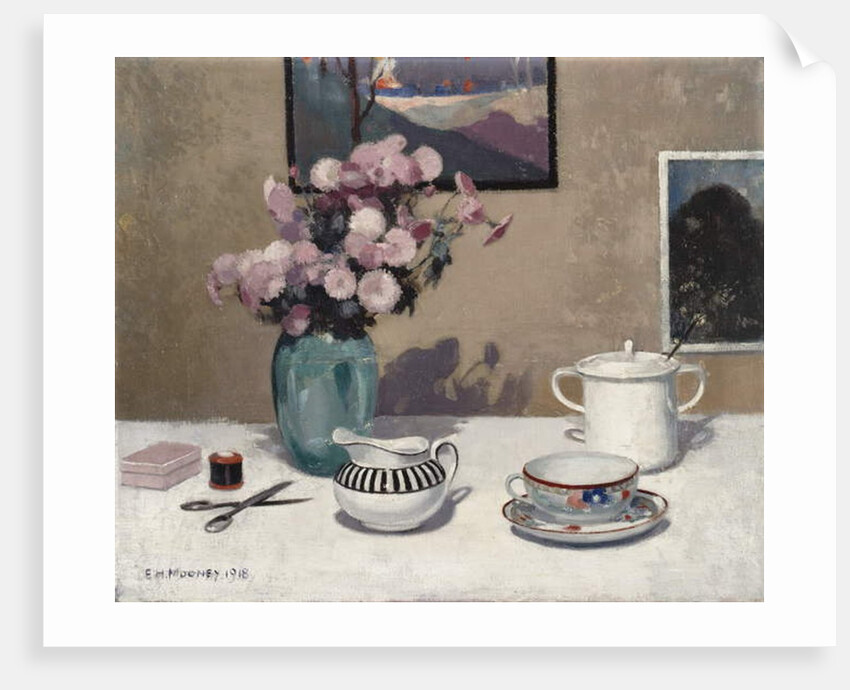 Still life, 1918 by Edward Hartley Mooney