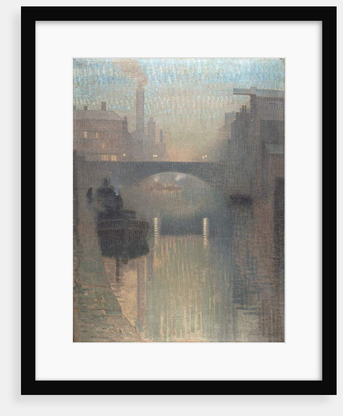 Bailey Bridge, Manchester, 1912 by Adolphe Valette