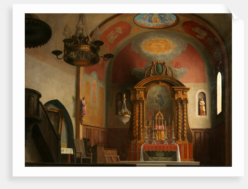 The Church at Ramatuelle, 1922 by Roger Eliot Fry