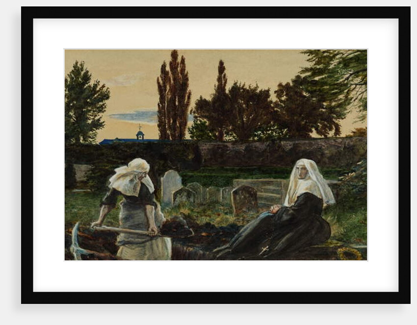 Study for 'The Vale of Rest' by John Everett Millais