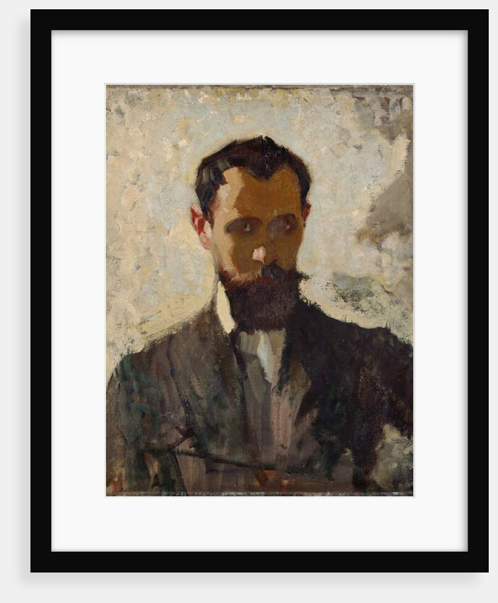 Self Portrait Study, c.1912 by Adolphe Valette