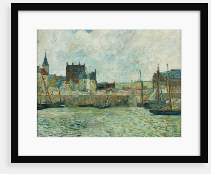 Harbour Scene, Dieppe, c.1885-86 by Paul Gauguin
