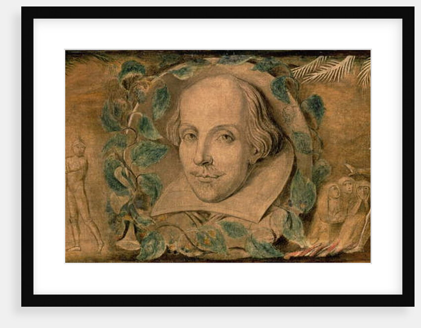William Shakespeare, c.1800-03 by William Blake