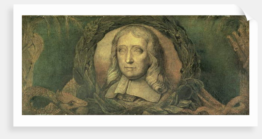 John Milton, c.1800-03 by William Blake