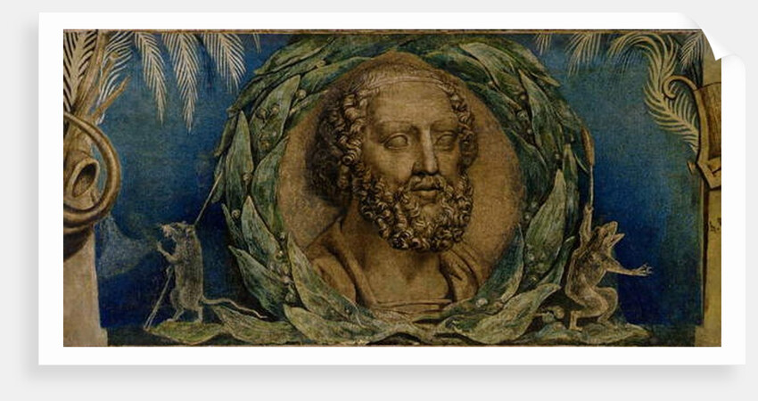 Homer, c.1800-03 by William Blake