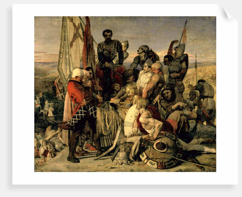 The Body of Harold brought before William the Conqueror, 1844-61 by Ford Madox Brown